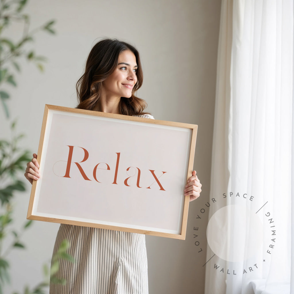 Relax Posters Prints & Visual Artwork