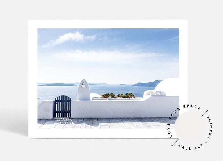 Santorini Blues III - Love Your Space