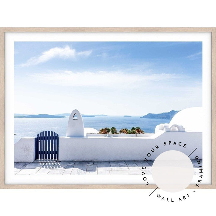 Santorini Blues III - Love Your Space