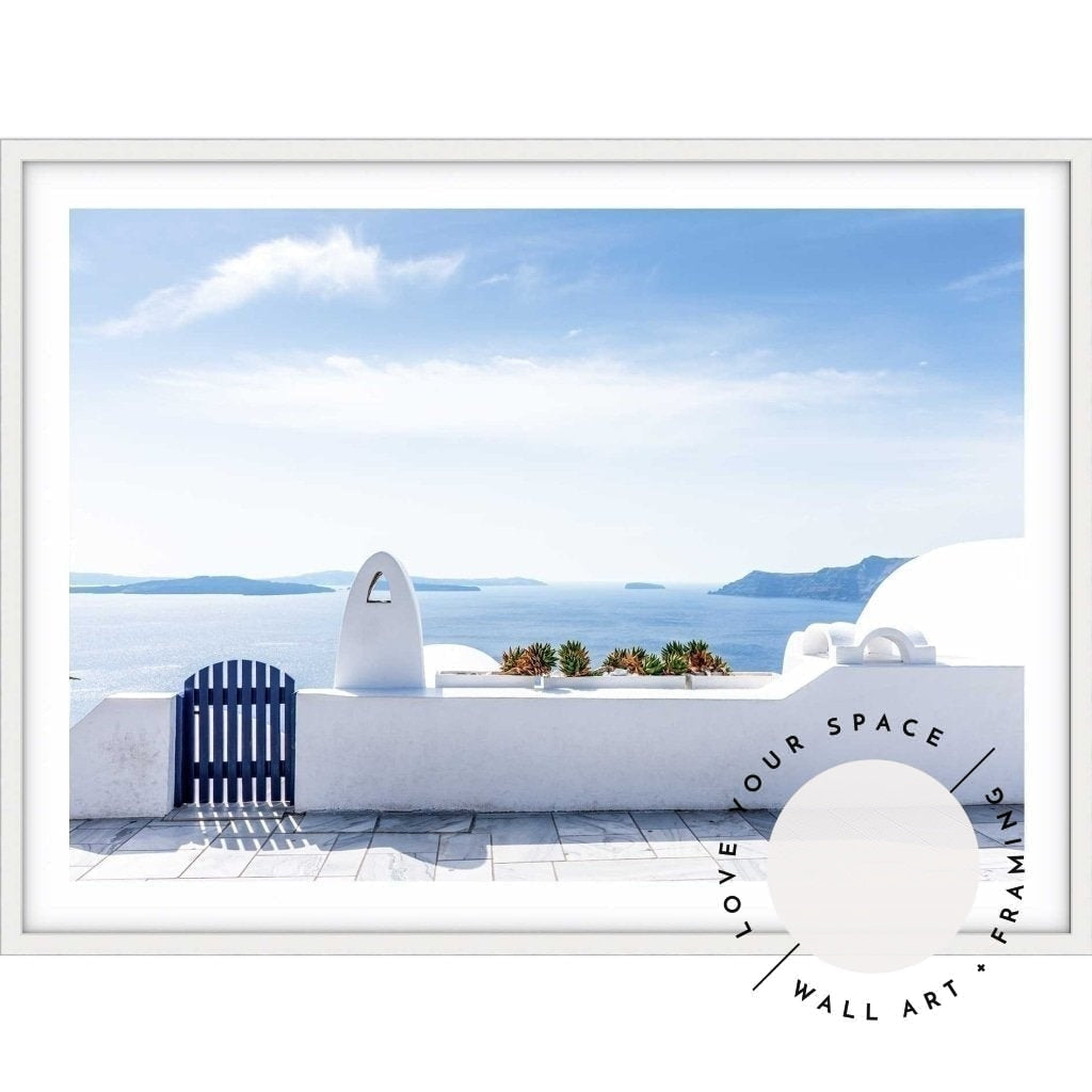 Santorini Blues III - Love Your Space