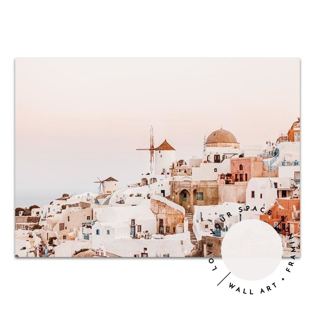 Santorini Sunset - LS - Love Your Space