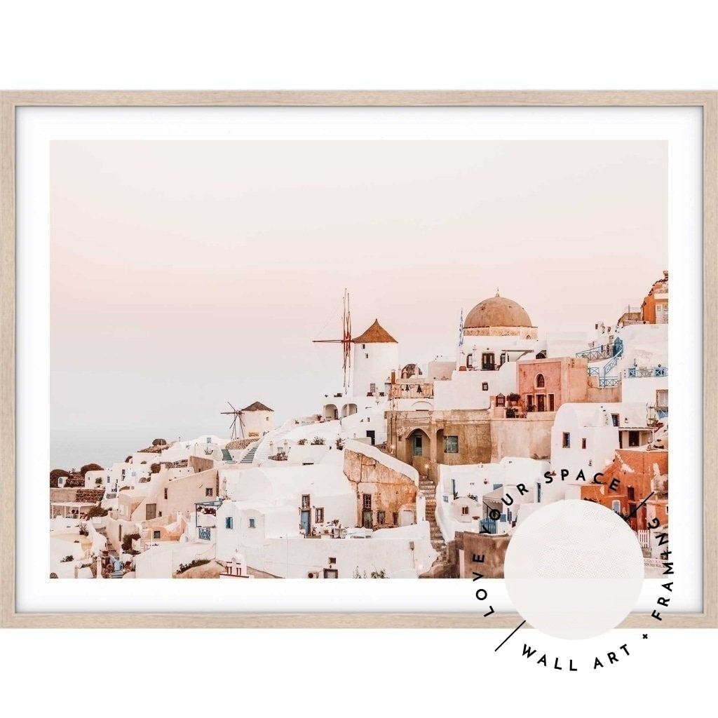 Santorini Sunset - LS - Love Your Space