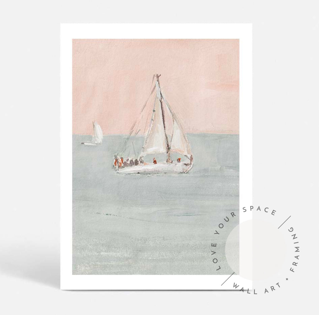 Serene Sailing - Pastel Paints