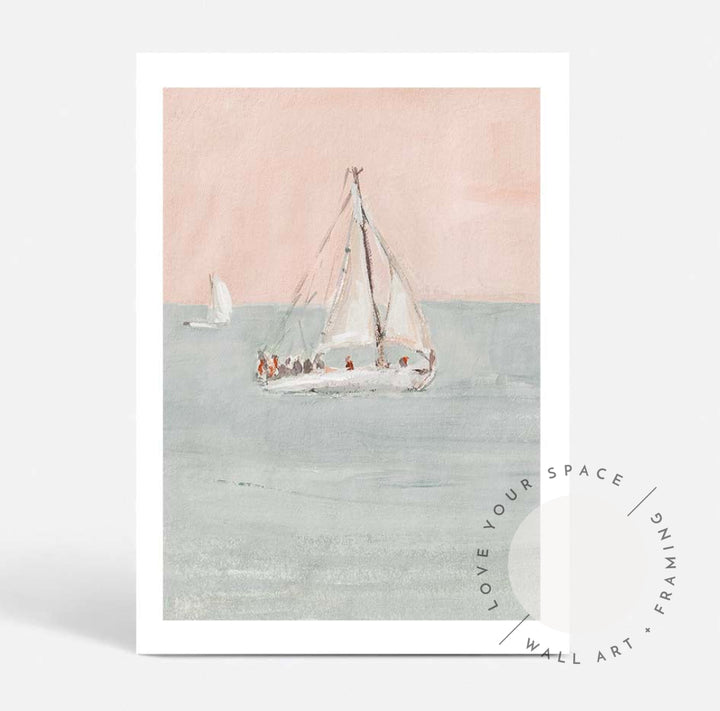 Serene Sailing - Pastel Paints