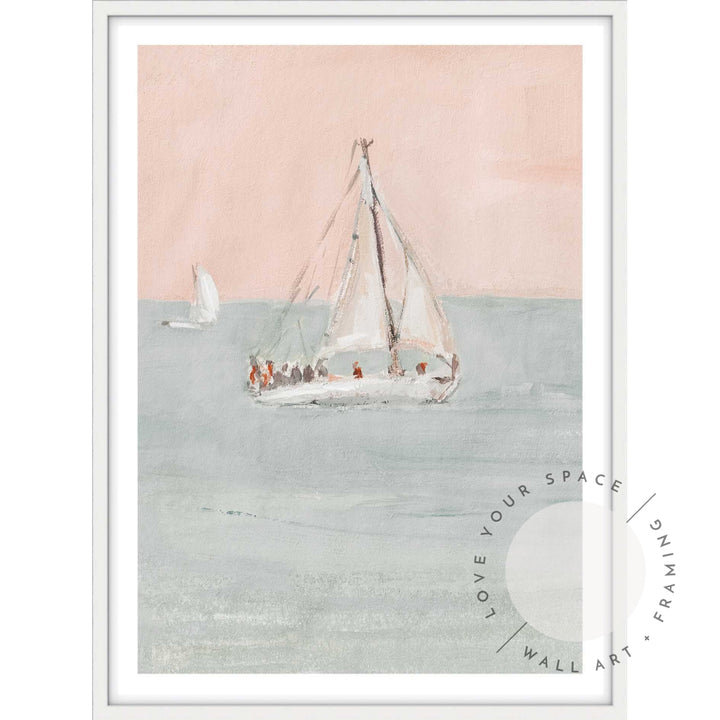 Serene Sailing - Pastel Paints