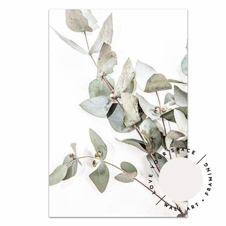 Set of 2 - Eucalyptus Leaves no.1 & no.2 - Love Your Space