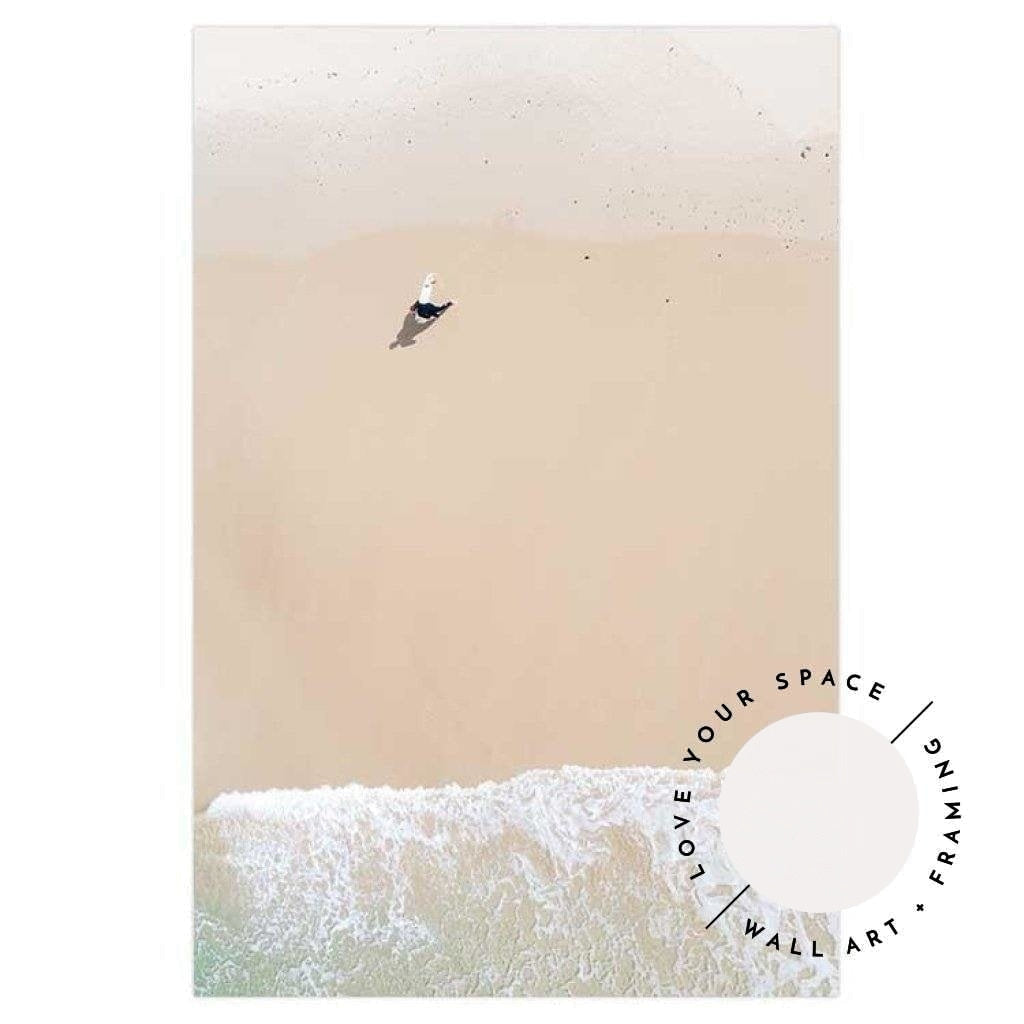 Set of 2 - Fallen Palm & Surfer I - Frazer Beach - Love Your Space