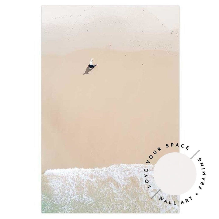 Set of 2 - Fallen Palm & Surfer I - Frazer Beach - Love Your Space