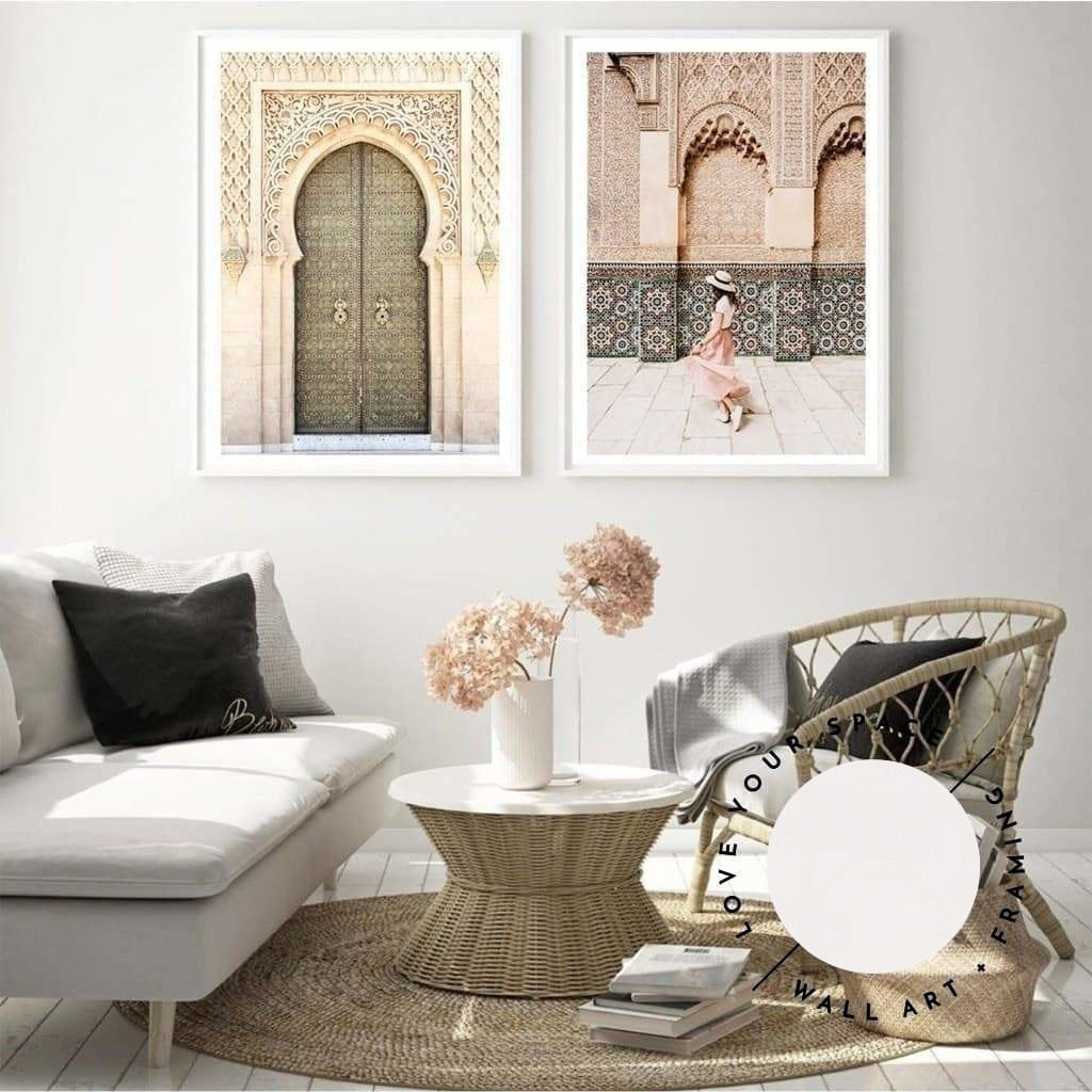 Set of 2 - Moroccan Doorway no.1 & Let's Dance - Love Your Space