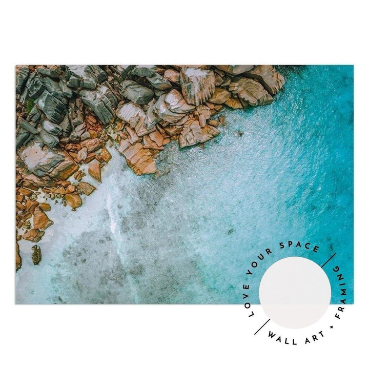 Set of 2 - Myrtos Beach & Turquoise Waters - Love Your Space