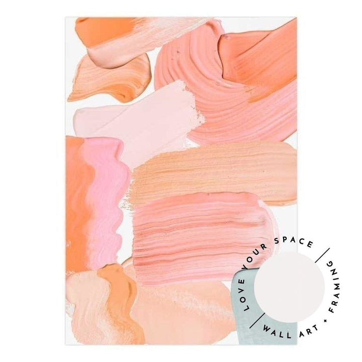 Set of 2 - Set of 2 - Pastel Paint Strokes I & II - Love Your Space