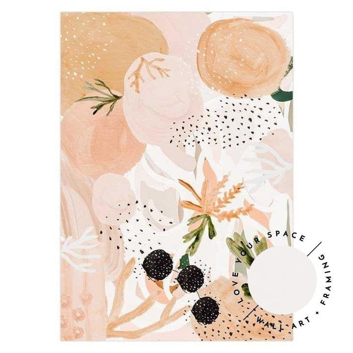 Set of 2 - Peach Gardens no.3 & no.4 - Love Your Space