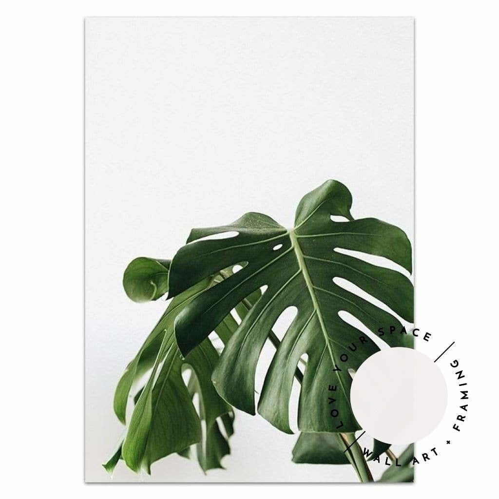 Set of 2 - Relax & Monstera Leaf - Love Your Space