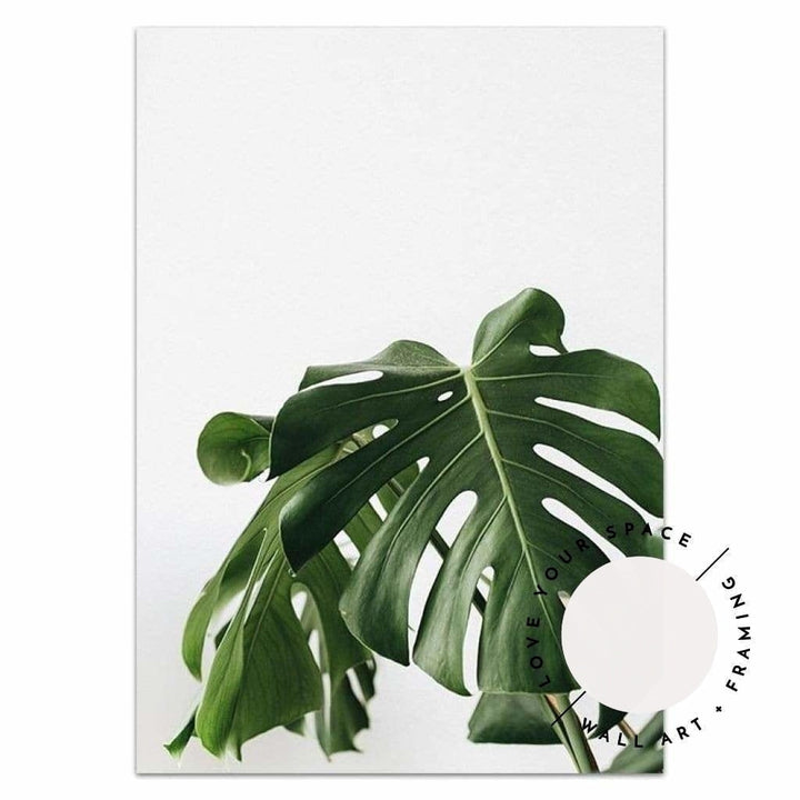 Set of 2 - Relax & Monstera Leaf - Love Your Space