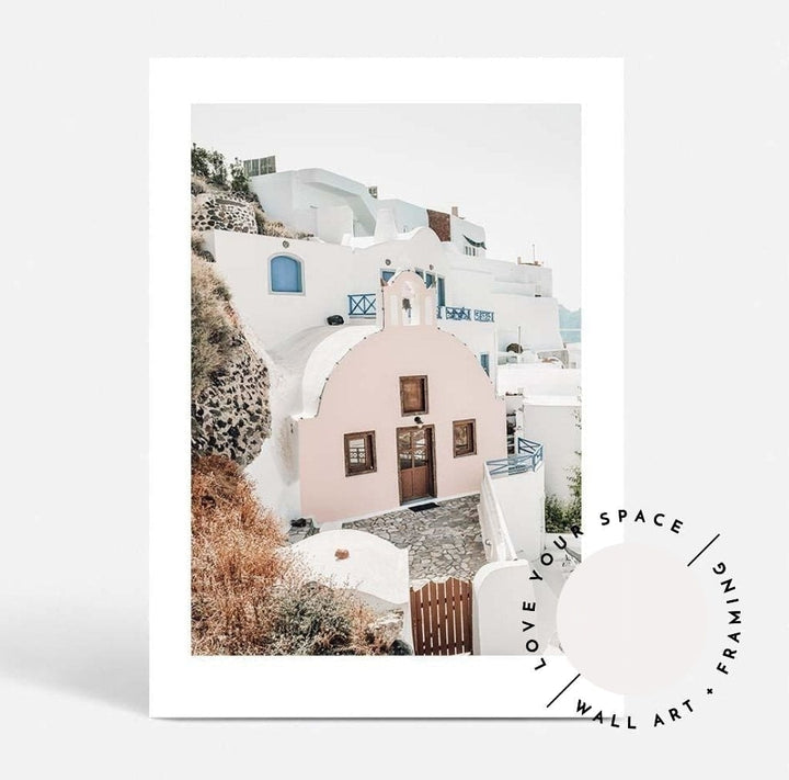 Shade of Pink - Santorini I - Love Your Space