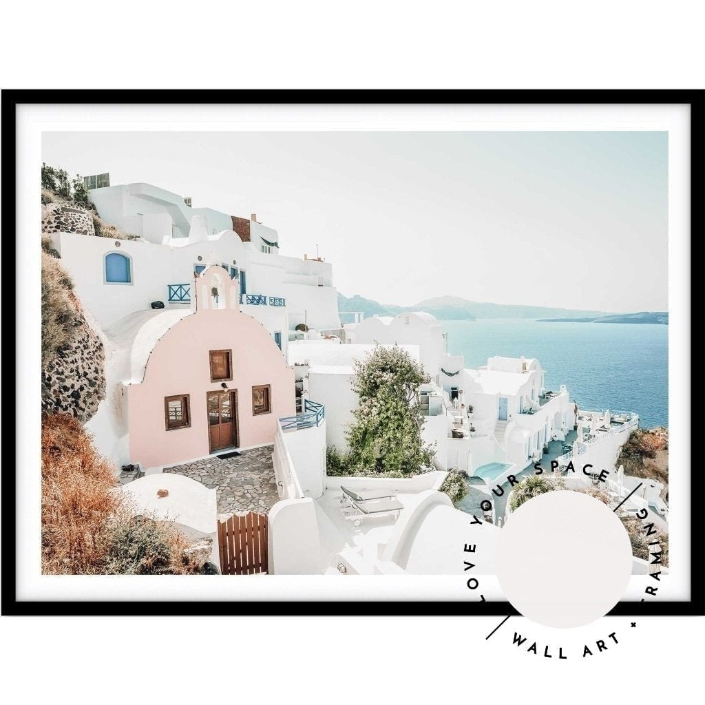 Shade of Pink - Santorini II - Love Your Space