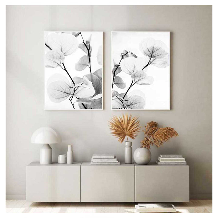 Dried Eucalyptus I - B&W