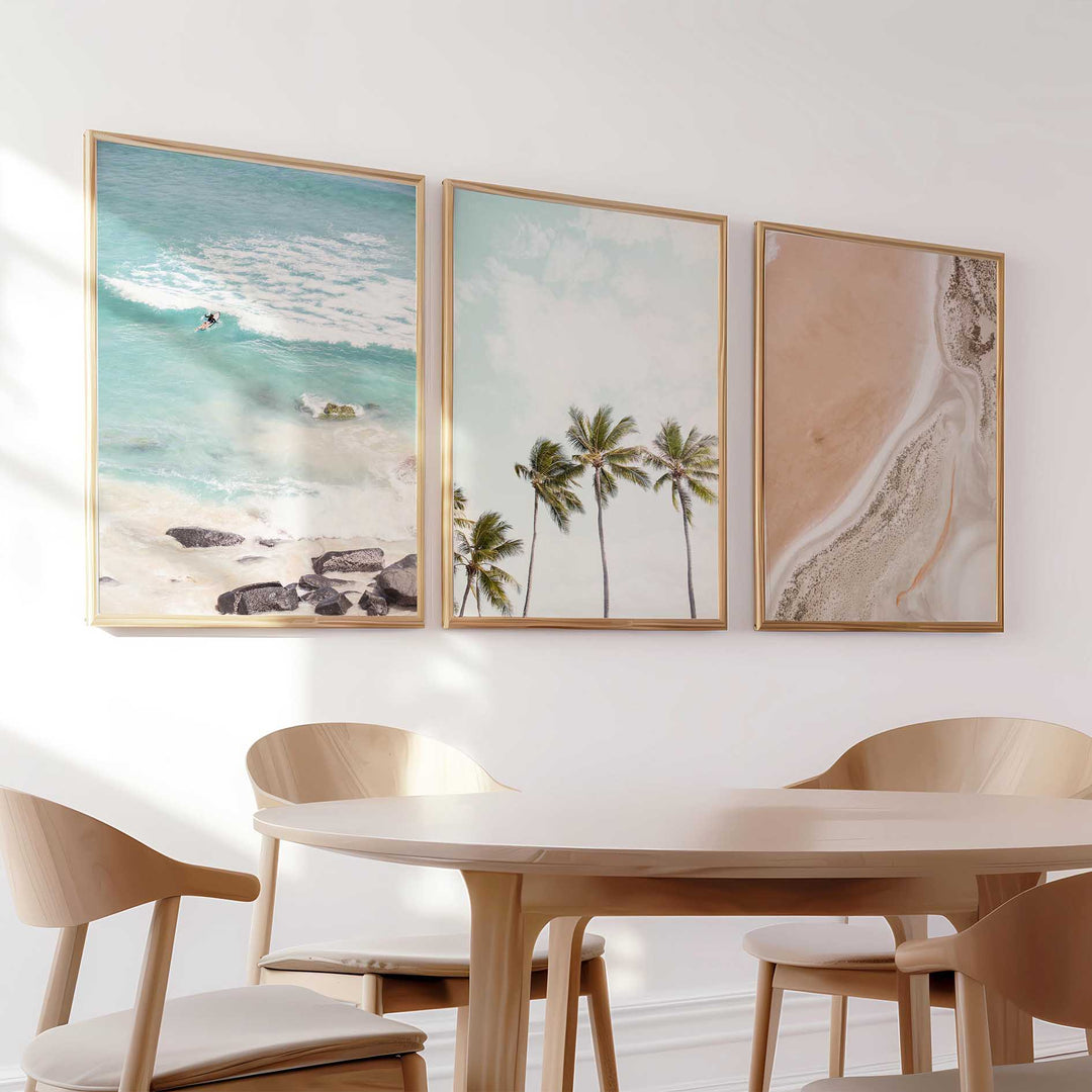 Tropical Blue Trio