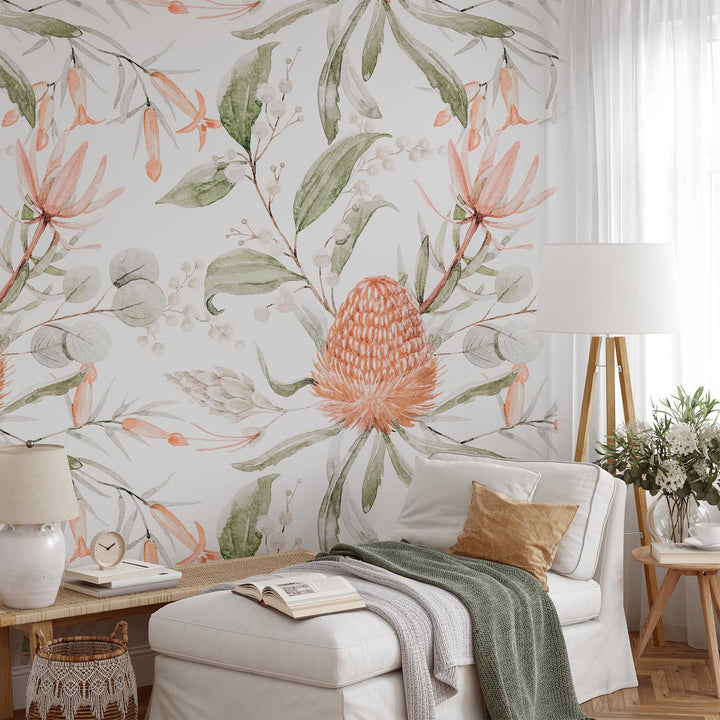 Banksia Designer Wallpaper