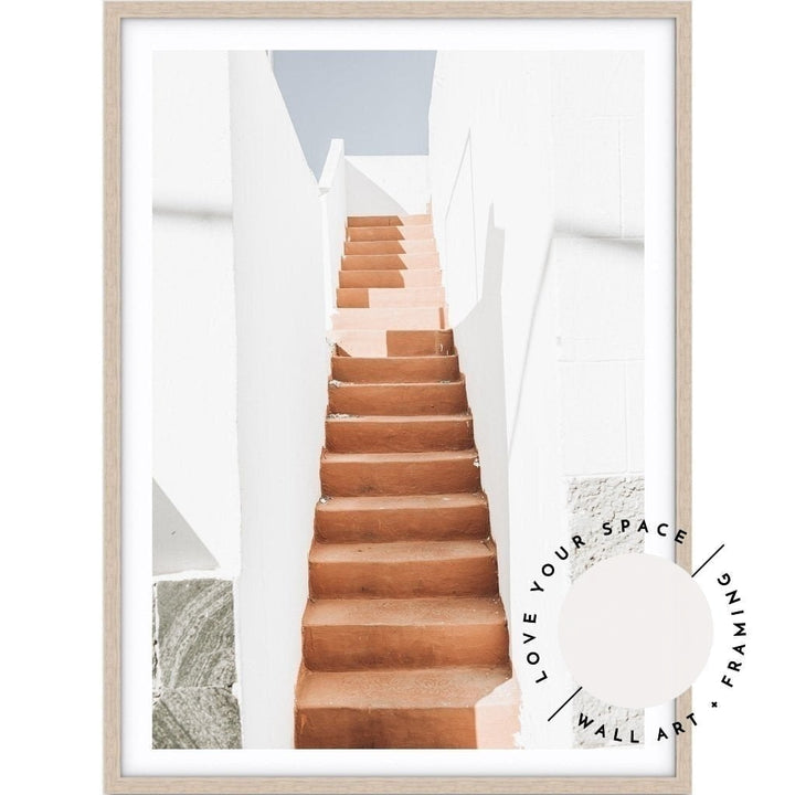 Terracotta Stairs - Santorini - Love Your Space