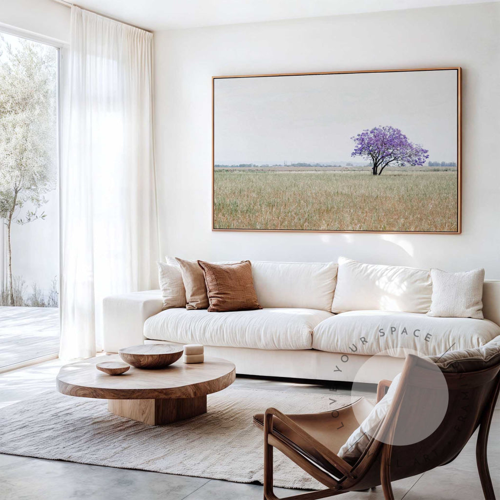The Lonely Jacaranda II Posters Prints & Visual Artwork