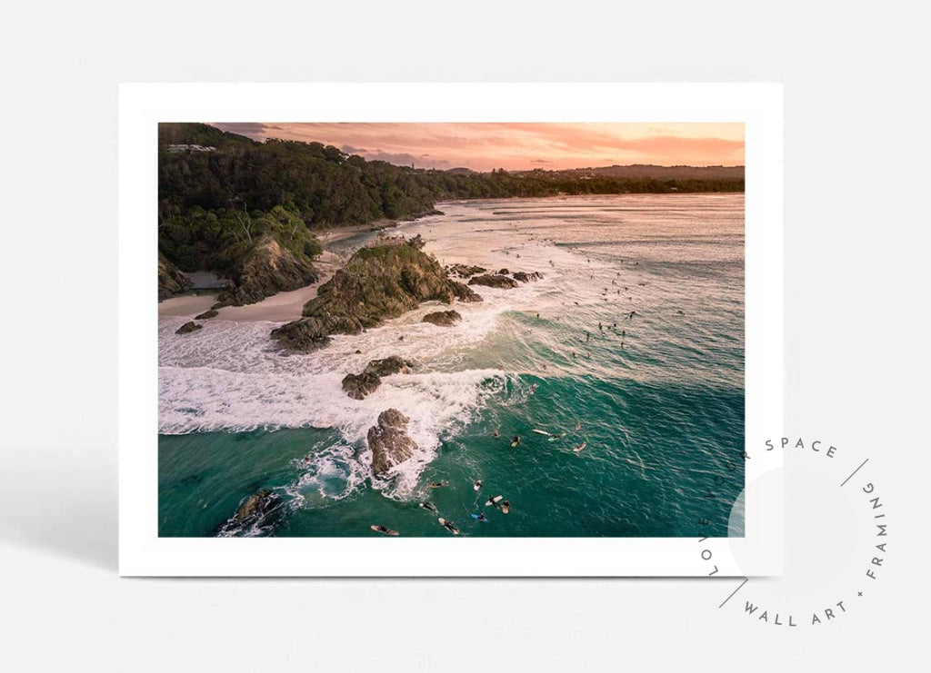 The Pass at Sunset II - Byron Bay