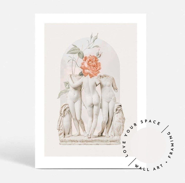 Vintage Collage V - Love Your Space