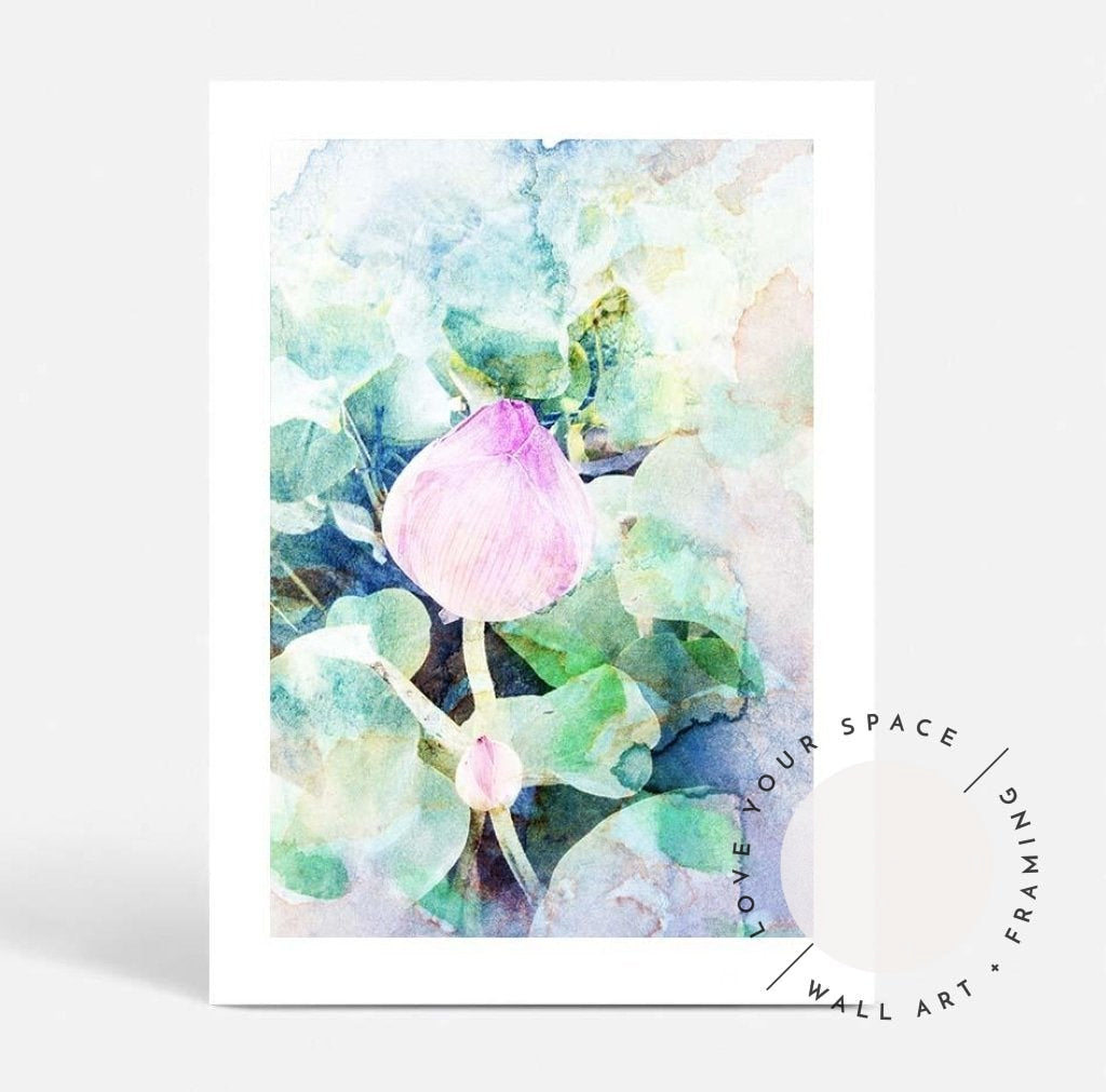 Watercoloured Rose - Love Your Space