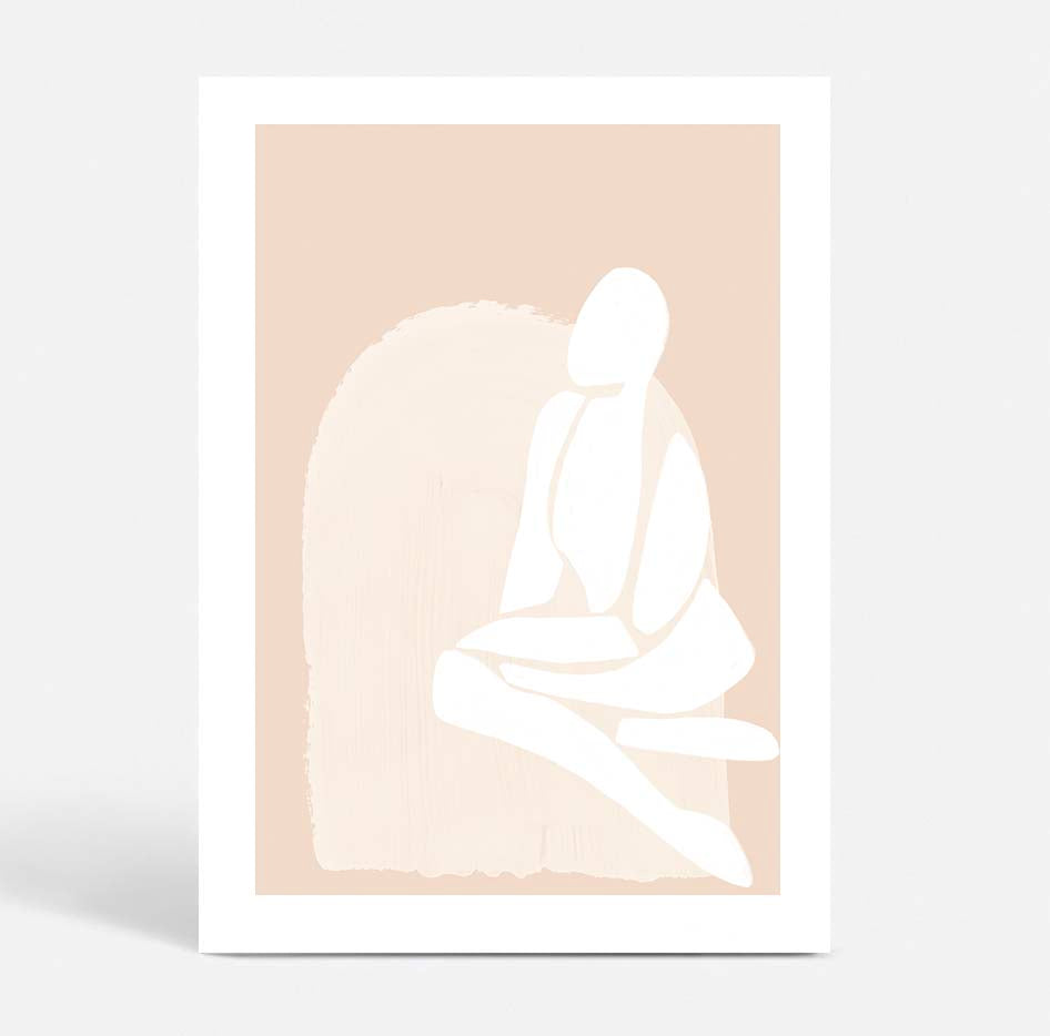Set of 2 - Nude Figure I & II