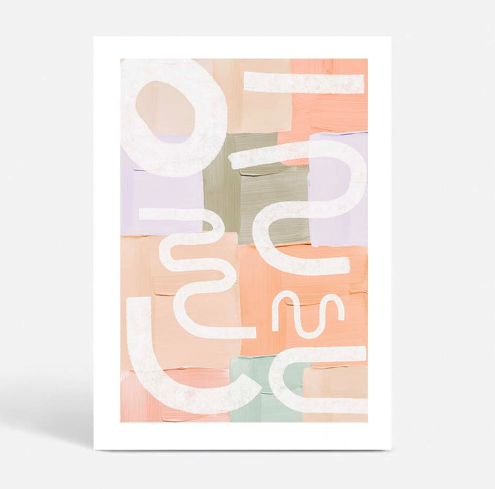 Set of 2 -Désirée I & II - Pastel