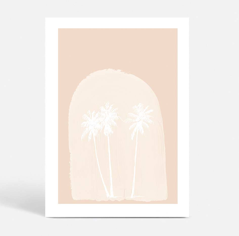 Set of 2 - Nude Palms I & II