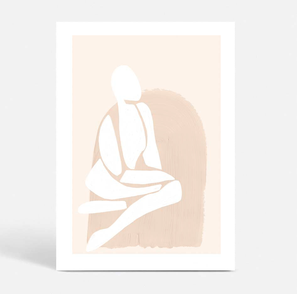 Set of 2 - Nude Figure I & II