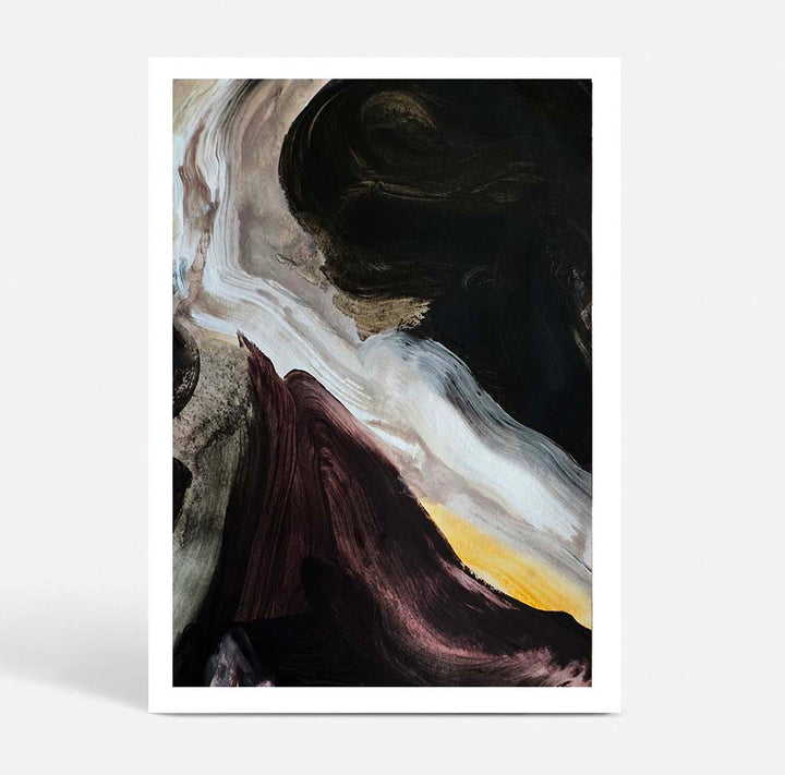 Rich Organic Brushstroke Trio