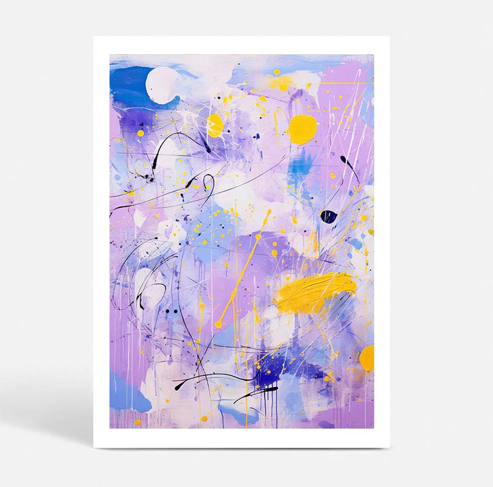 Set of 2 - Lilac Pop I & II