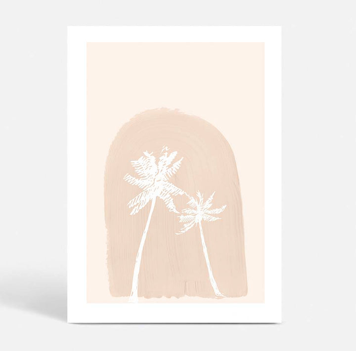 Set of 2 - Nude Palms I & II