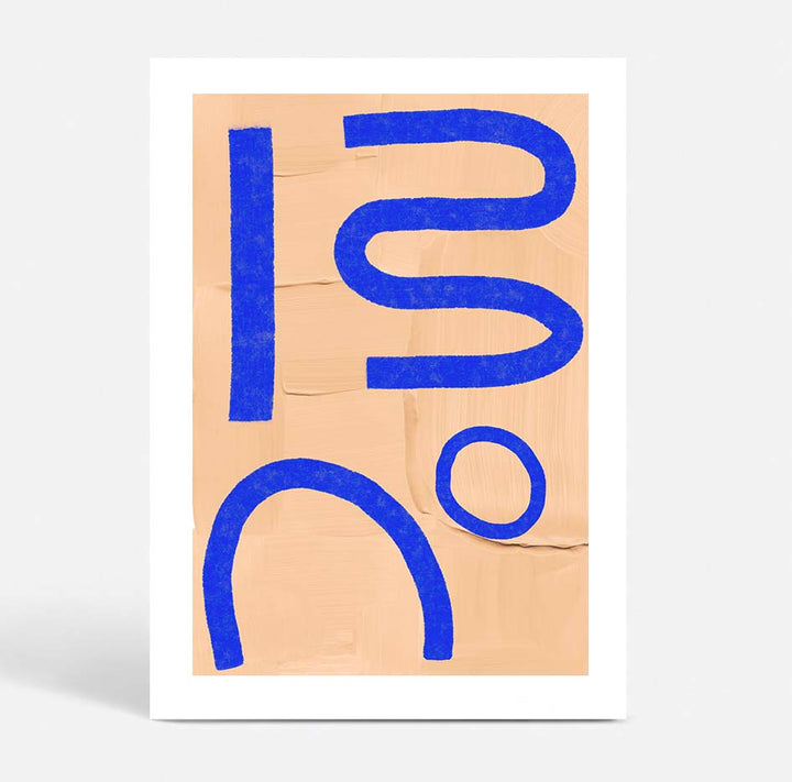 Set of 2 -Désirée I & II - Blue