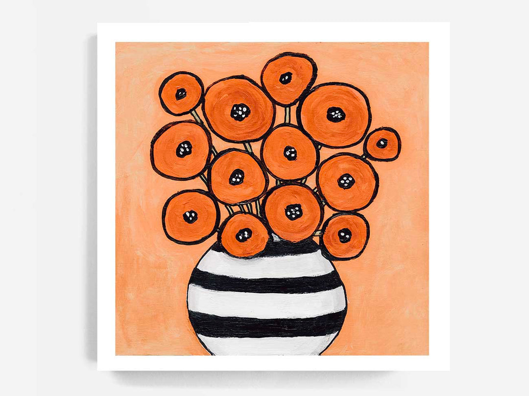 Painted Vase no.6 - SQUARE