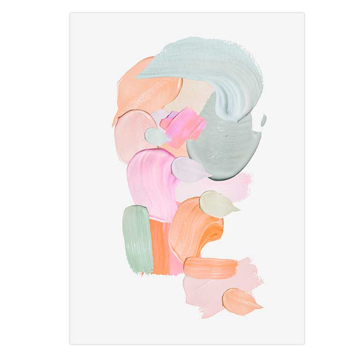 Pastel Paint Strokes III