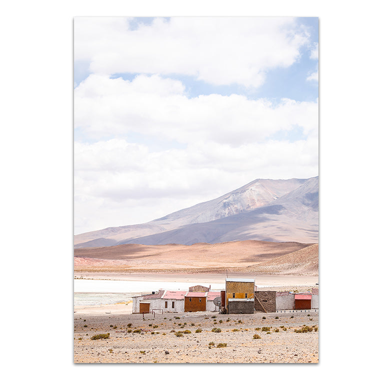 Set of 2 - Little Town & Volcano