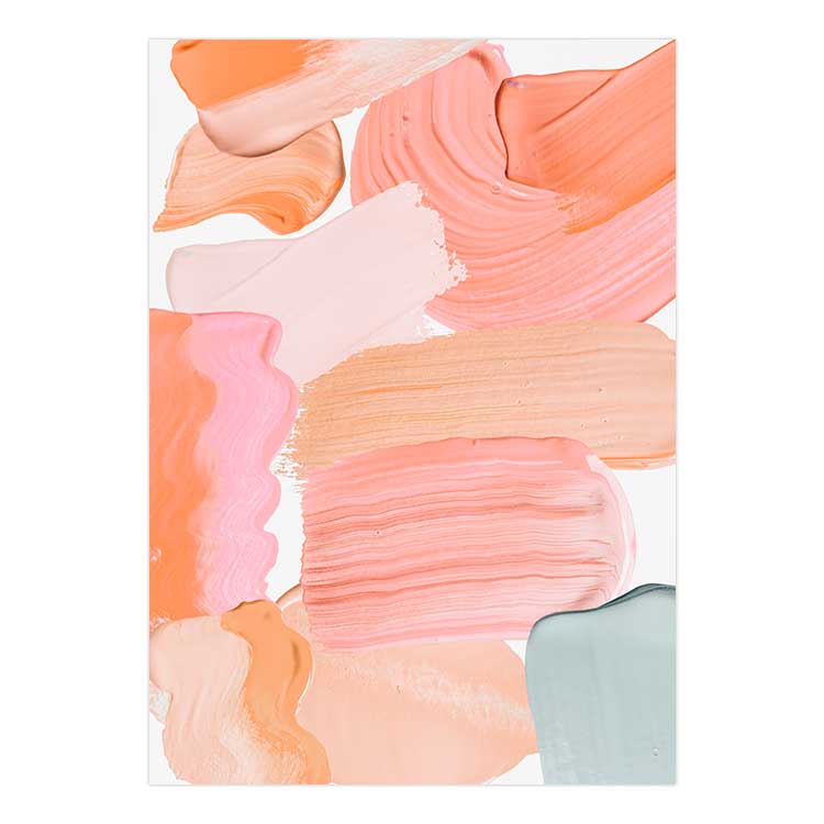 Pastel Paint Strokes II