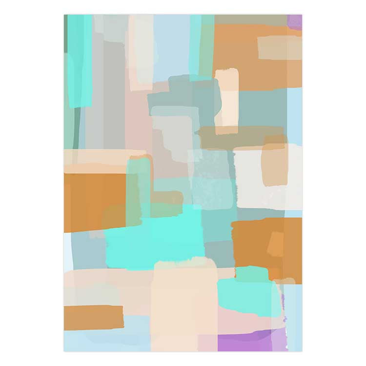 Set of 2 - Brush Strokes I & II