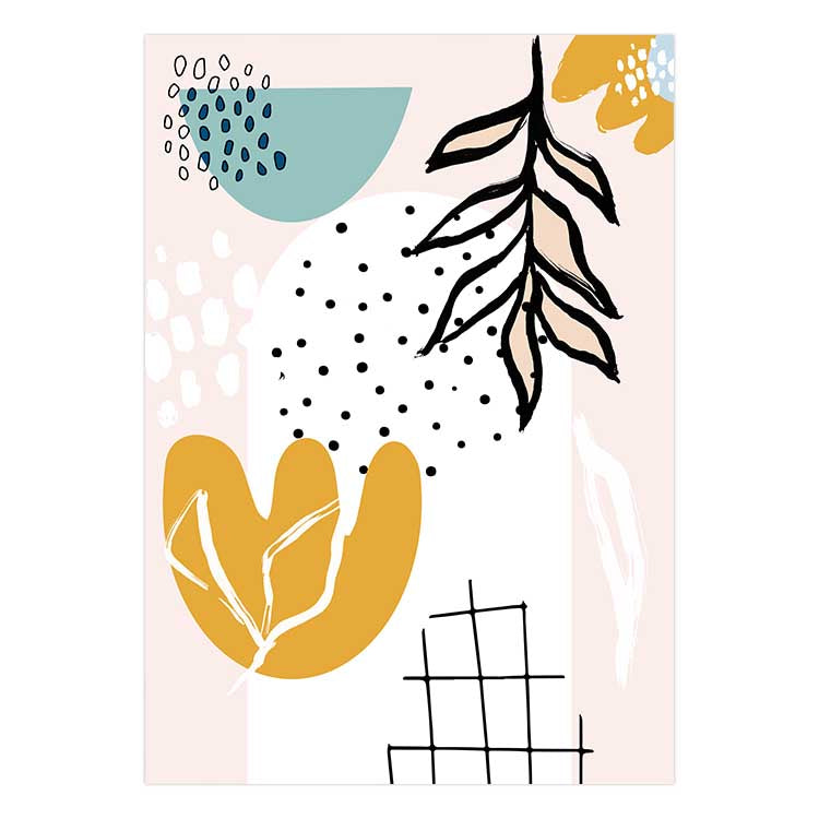 Set of 2 - Mustard I & II