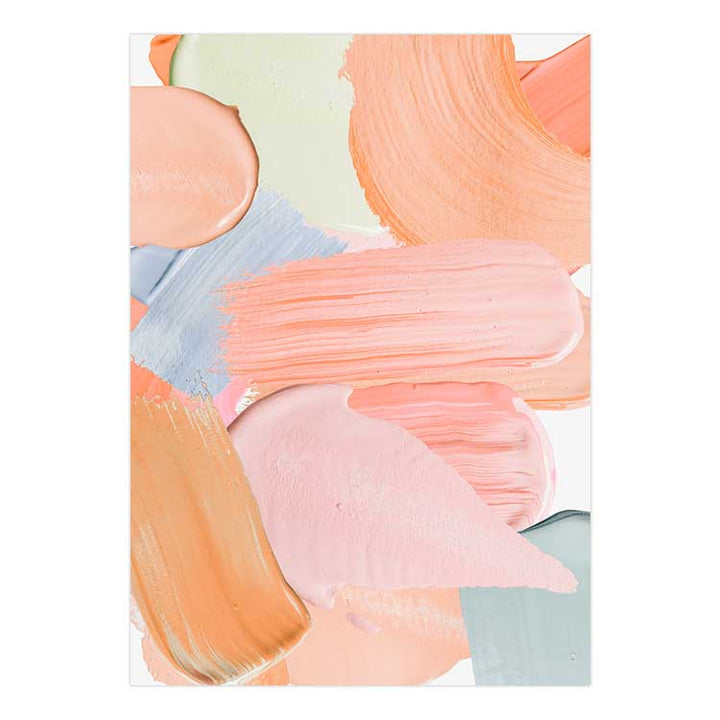 Pastel Paint Strokes I