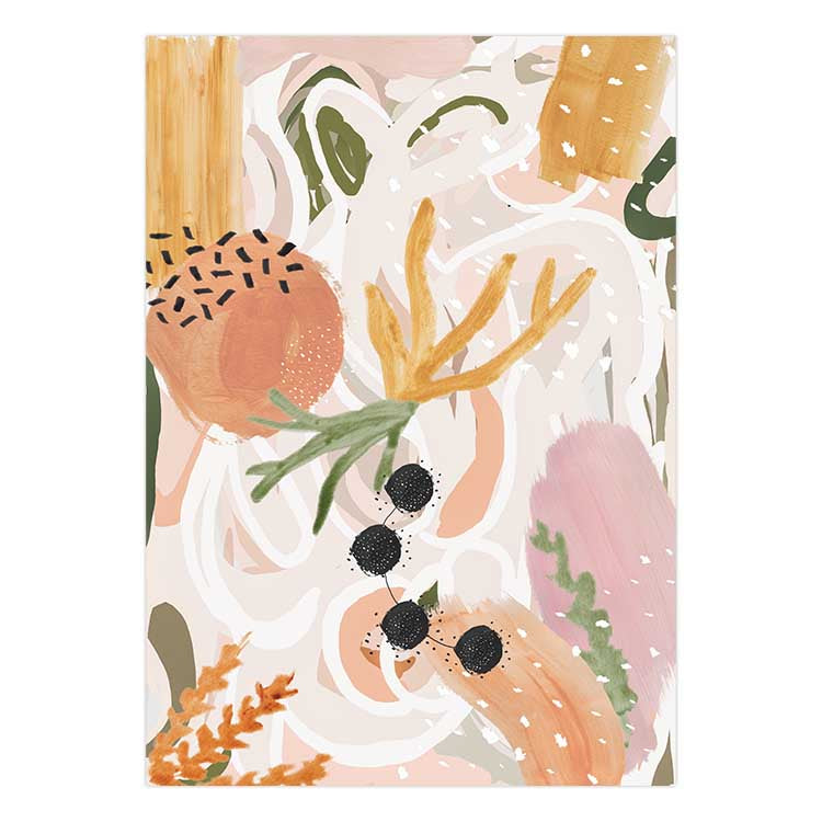 Set of 2 - Peach Gardens no.1 & no.2