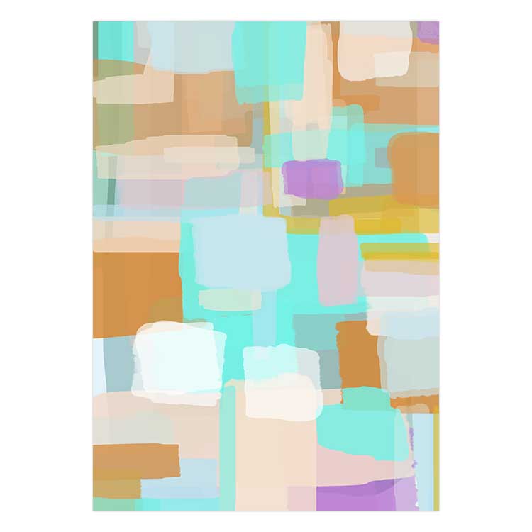Set of 2 - Brush Strokes I & II