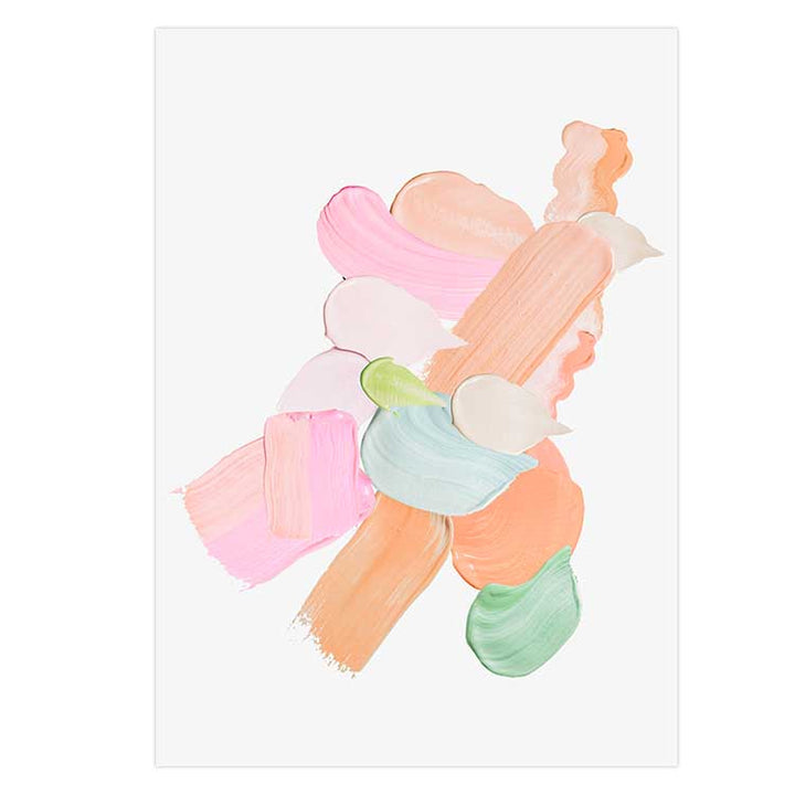 Set of 2 - Pastel Paint Strokes III & IV