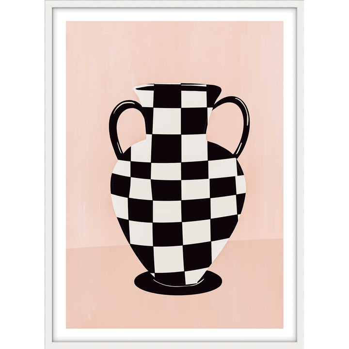 Checked Vase