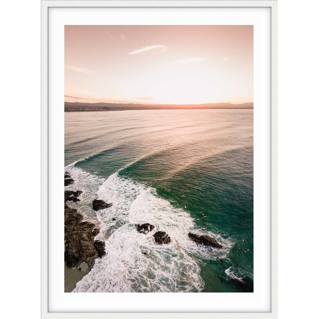 The Pass at Sunset I - Byron Bay