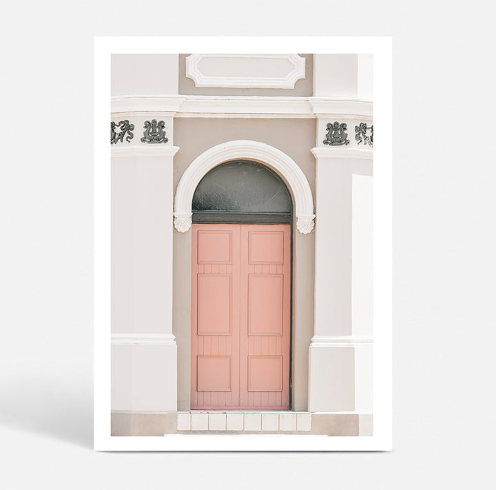 Set of 2 - Parakeet & Peach Door - Carrington