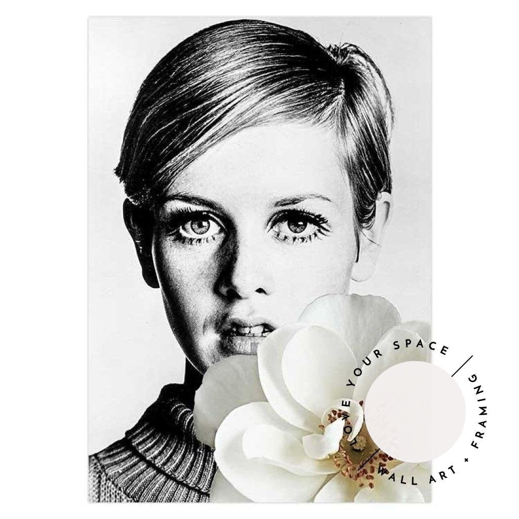 Set of 2 - Twiggy & White Rose III - Love Your Space